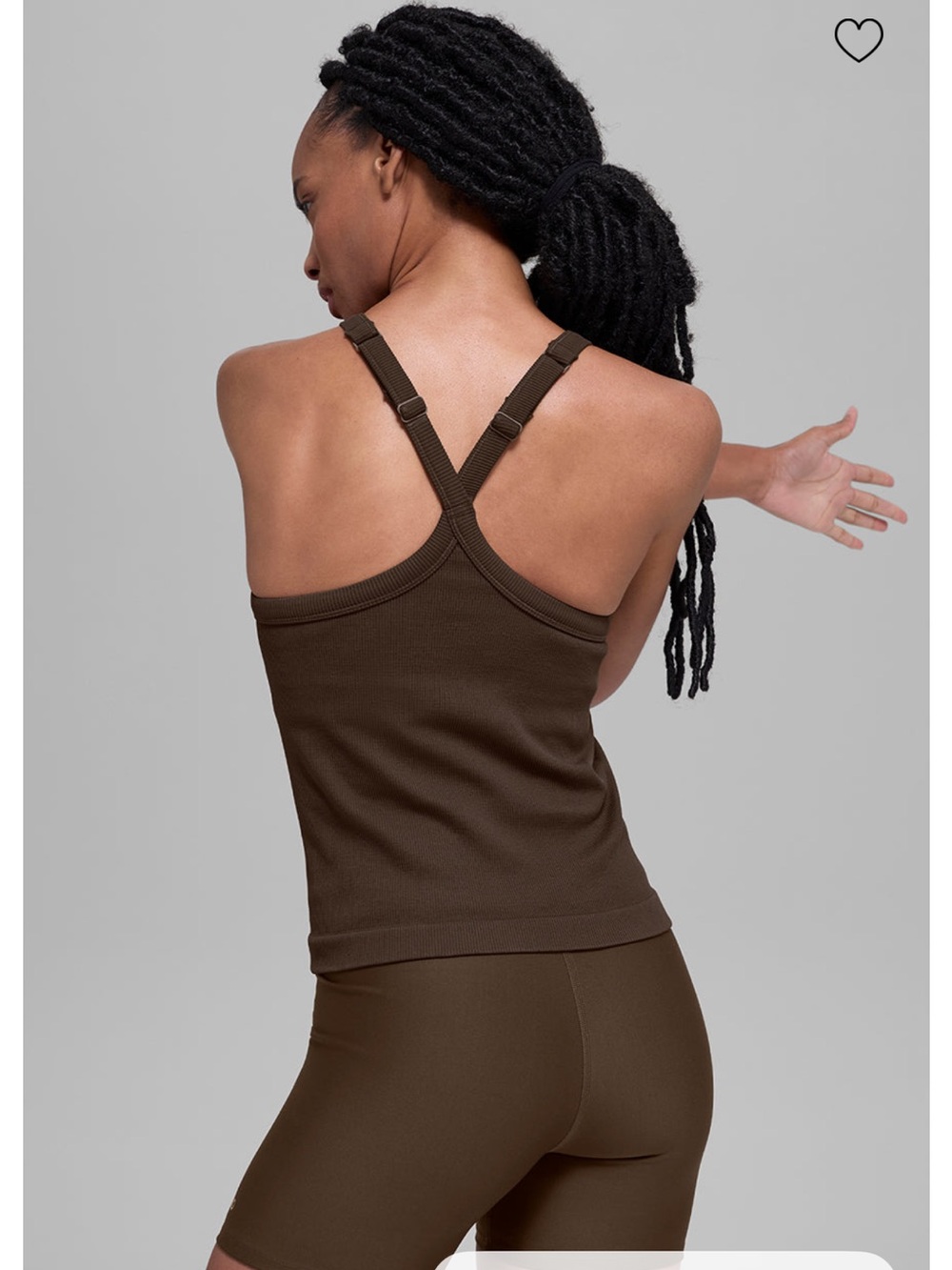 ALO Yoga Seamless Ribbed Favorite Full Length Bra
Tank - Espresso BNWT - Picture 4 of 6